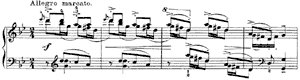 Halling - Norwegian Dance  opus 38 no 4 G-Minor by Edvard Grieg piano sheet music
