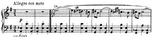 Valse - Impromptu  opus 47 no 1 E-Minor by Edvard Grieg piano sheet music