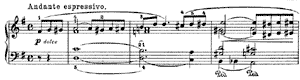 Secret  opus 57 no 4 G-Major by Edvard Grieg piano sheet music
