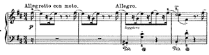 Sylphe  opus 62 no 1 B-Minor by Edvard Grieg piano sheet music