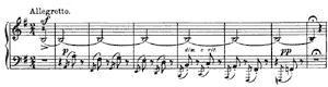 Evening in the Mountains  opus 68 no 4 E-Minor by Edvard Grieg piano sheet music