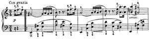 Piano Piece (Mazurka)  opus 1 no 3 A-Minor by Edvard Grieg piano sheet music