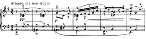 Poetic Tone-Picture  opus 3 no 1 E Minor by Edvard Grieg piano sheet music