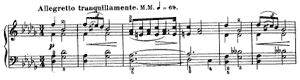 Summer's Eve  opus 71 no 2 Bb-Minor by Edvard Grieg piano sheet music