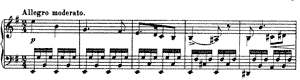 Sonata  opus 7 no 4 E Minor by Edvard Grieg piano sheet music