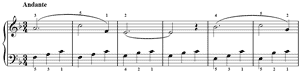 Study in F Major  opus 82 F-Major by Cornelius Gurlitt piano sheet music