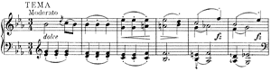 Arietta with Variations  Hob 17 no 3 E-flat Major by Joseph Haydn piano sheet music