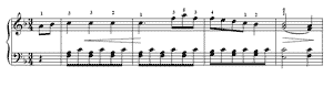 Minuet  Hob 9 no 8 F-Major by Joseph Haydn piano sheet music