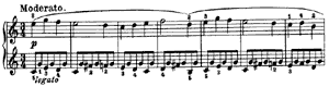 Piano Piece  opus 37 no 3 C-Major by Henry Lemoine piano sheet music
