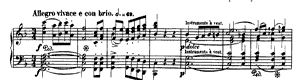 Beethoven Symphony 8  opus 93 F Major by Franz Liszt piano sheet music