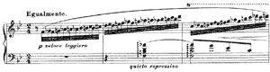Grand Etude  no 5 B-flat Major by Franz Liszt piano sheet music