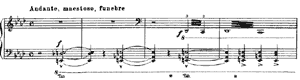 Marche fun�bre  no 6 n/a by Franz Liszt piano sheet music