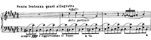 Senza lentezza quasi allegretto  no 1 n/a by Franz Liszt piano sheet music