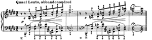 Liebestraum - Nocturne  no 2 E-Major by Franz Liszt piano sheet music