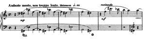La Lugubre Gondola - 2nd Version  n/a by Franz Liszt piano sheet music