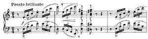 Rossini: La Danza, Neapolitan Tarantella  A-Minor by Franz Liszt piano sheet music