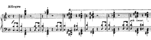 Allegro by Franz Liszt Allegro no 2 n/a by Franz Liszt piano sheet music