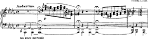 Harmonies du Soir  no 11 D-flat Major by Franz Liszt piano sheet music
