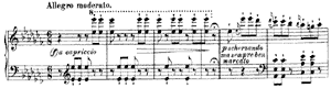 piano sheet music of Etude in E-flat Major (La Campanella)
