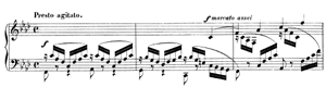 Etude  F-Minor by Felix Mendelssohn piano sheet music
