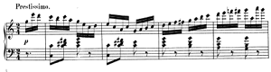 Perpetuum Mobile  opus 119 C-Major by Felix Mendelssohn piano sheet music