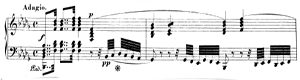 Caprice  opus 33 no 3 B-flat Minor by Felix Mendelssohn piano sheet music