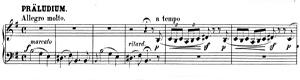 Prelude & Fugue  E-Minor by Felix Mendelssohn piano sheet music