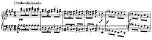 Scherzo a Capriccio  F#-Minor by Felix Mendelssohn piano sheet music