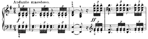 Funeral March  opus 62 no 3 E-Minor by Felix Mendelssohn piano sheet music