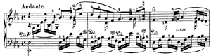 Meditation  opus 67 no 1 Eb-Major by Felix Mendelssohn piano sheet music