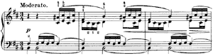 The Stephert's Complaint  opus 67 no 5 B Minor by Felix Mendelssohn piano sheet music