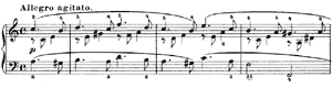 The Adieu  opus 85 no 2 A-Minor by Felix Mendelssohn piano sheet music