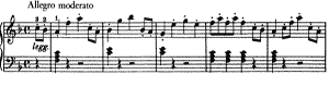 Glockenspiel from The Magic Flute  F Major by Wolfgang Amad�us Mozart piano sheet music