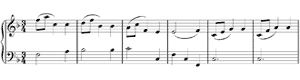Minuet in F  K 2 F-Major by Wolfgang Amad�us Mozart piano sheet music