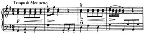 Minuet from the Opera 