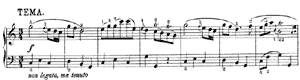 12 Variations on a minuet by J C Fischer  K 179 C-Major by Wolfgang Amad�us Mozart piano sheet music