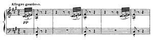El Corpus en Sevilla  no 3 F-sharp Minor by Isaac Alb�niz piano sheet music