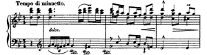 Minuetto by Isaac Albéniz Minuetto no 1 G Minor by Isaac Albéniz piano sheet music