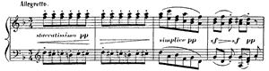 The Winter  opus 101 no 4 D Minor by Isaac Alb�niz piano sheet music