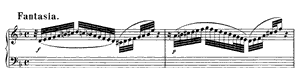 Chromatic Fantasia & Fugue  BWV 903 D Minor by Johann Sebastian Bach piano sheet music