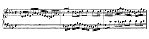 Fantasia  BWV 919 C Minor by Johann Sebastian Bach piano sheet music