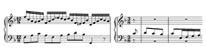 Prelude & Fugue  BWV 856 no 11 F Major by Johann Sebastian Bach piano sheet music