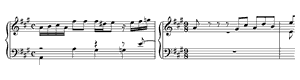 Prelude & Fugue  BWV 864 no 19 A Major by Johann Sebastian Bach piano sheet music