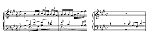 Prelude & Fugue  BWV 883 no 14 F-sharp Minor by Johann Sebastian Bach piano sheet music