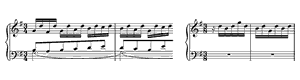 Prelude & Fugue  BWV 884 no 15 G Major by Johann Sebastian Bach piano sheet music