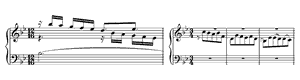 Prelude & Fugue by Johann Sebastian Bach Prelude & Fugue BWV 890 no 21 B-flat Major by Johann Sebastian Bach piano sheet music