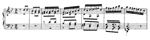 English Suite  no 3 G Minor by Johann Sebastian Bach piano sheet music