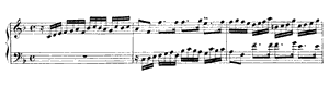 English Suite  no 4 F Major by Johann Sebastian Bach piano sheet music