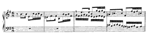 English Suite  no 5 E Minor by Johann Sebastian Bach piano sheet music