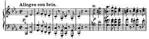 Piano Concerto 3  opus 37 C Minor by Ludwig van Beethoven piano sheet music
